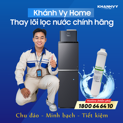 Thay lõi lọc nước Toshiba