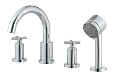 Bộ vòi xả bồn 4 lỗ Cotto CT255C16S41 nóng lạnh xây bệ Anthony