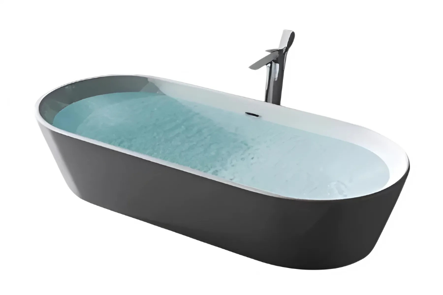 Bồn tắm Maamo MA-2402 ovan cạnh thẳng