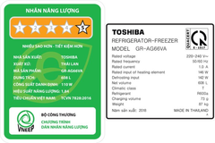 Tủ lạnh Toshiba GR-AG66VA(X) Inverter 608 lít