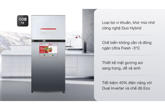 Tủ lạnh Toshiba GR-AG66VA(X) Inverter 608 lít