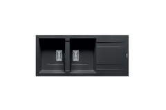 Chậu rửa chén KARTESIO 2B 1D CARBON