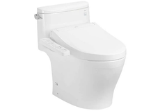 Bàn cầu một khối TOTO MS887CRW17XW kèm nắp rửa điện tử WASHLET dòng C2 TCF23460AAA