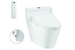 Bàn cầu một khối TOTO MS625DW14XW kèm nắp rửa điện tử WASHLET dòng C5 TCF24410AAA