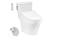 Bàn cầu hai khối CS986GW14XW kèm nắp rửa điện tử WASHLET dòng C5 TCF24410AAA