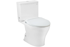 Bàn cầu hai khối kèm TOTO CS326DE2XW nắp rửa cơ ECOWASHER TCW07S