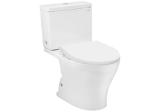 Bàn cầu hai khối TOTO CS326DE4XW kèm nắp rửa cơ ECOWASHER TCW1211A