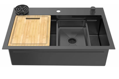 Chậu rửa chén Hafele WF R10 HS25-SSN1S-8052 567.24.488 màu titan