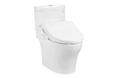Bàn cầu hai khối TOTO CS769DRW18XW kèm nắp rửa WASHLET dòng C2 cơ bản TCF23710AAA