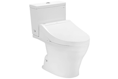 Bàn cầu hai khối TOTO CS326DW14XW kèm nắp rửa điện tử WASHLET dòng C5 TCF24410AAA