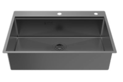 Chậu rửa chén Hafele WS R10 HS25-SSN1S-7650 567.24.485 màu đen