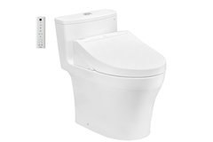 Bàn cầu một khối TOTO MS885DW14XW kèm nắp rửa điện tử WASHLET dòng C5 TCF24410AAA