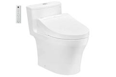 Bàn cầu một khối TOTO MS885CDW15XW kèm nắp rửa điện tử WASHLET dòng C5 TCF24410AAA