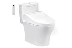 Bàn cầu một khối TOTO MS889CDRW15XW kèm nắp rửa điện tử WASHLET dòng C5 TCF24410AAA