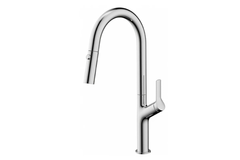 Vòi rửa chén Hafele LUX-P HT25-SH1F449 570.85.045 chrome mờ