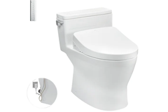 Bàn cầu một khối TOTO MS188VKW11 nắp tự động đóng mở
