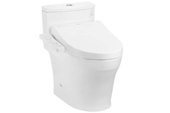 Bàn cầu một khối TOTO MS885CDW17XW kèm nắp rửa điện tử WASHLET dòng C2 TCF23460AAA