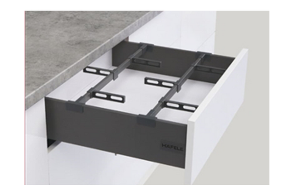 Thanh chia Hafele 552.49.729 Alto-S 1200mm (trắng)