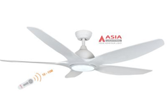 Quạt trần Asia Lighting QT03-T-01 5 cánh màu trắng