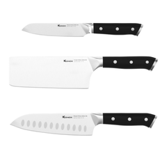 Combo dao làm bếp 3 món Konox thép đức