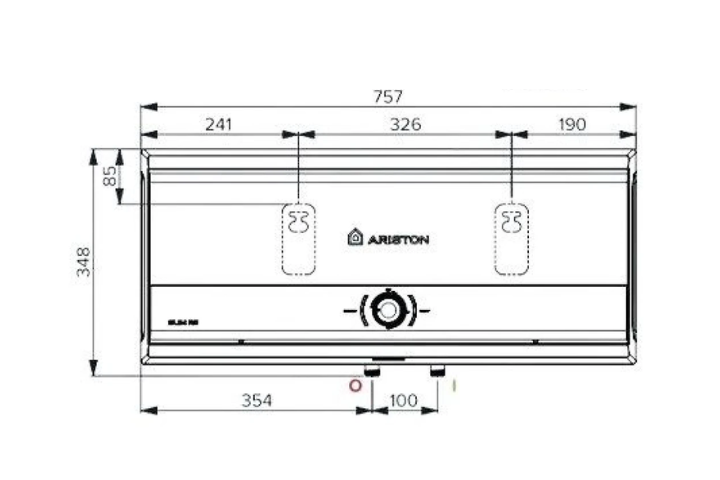 Bình nước nóng Ariston SLIM330R VN 3180920