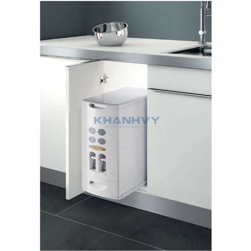 Thùng gạo 2 nút xả Higold 307033