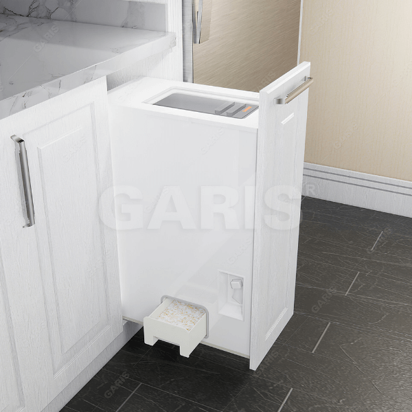 Thùng gạo 25kg, dùng cho cánh kéo hoặc cánh mở GR08.30
