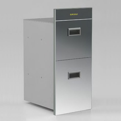 Thùng gạo gương 2 tầng Eurogold GB322S Màu bạc