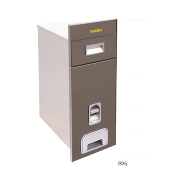Thùng gạo gương nút nhấn Eurogold GB250S