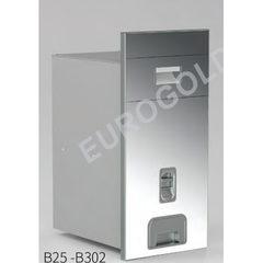 Thùng gạo gương nút nhấn Eurogold B302