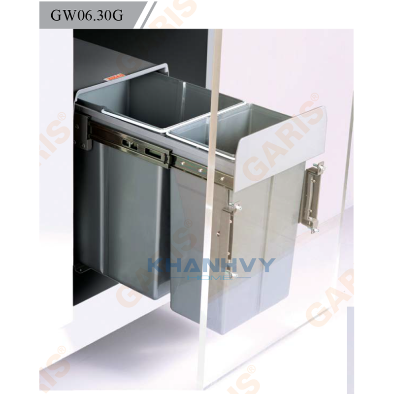 Thùng rác đôi Garis GW06.30G
