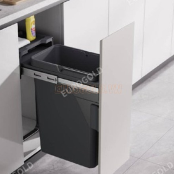 Thùng rác gắn cánh giảm chấn Eurogold BR400
