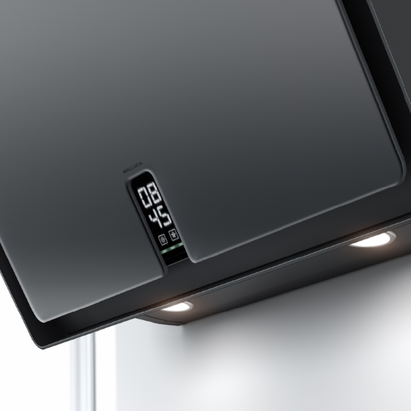 Máy hút khói khử mùi áp tường Malloca K-153MB