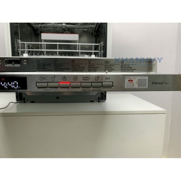 Máy rửa chén Bosch SMV4ECX14E Series 4, 13 bộ, âm tủ Home connect