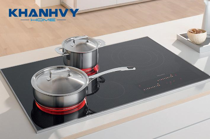 Bếp từ kết hợp hồng ngoại Bosch mang đến vẻ đẹp sang trọng cho căn bếp