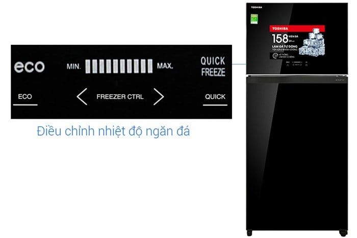 Tủ lạnh Toshiba GR-AG66VA(XK) Inverter 608 lít