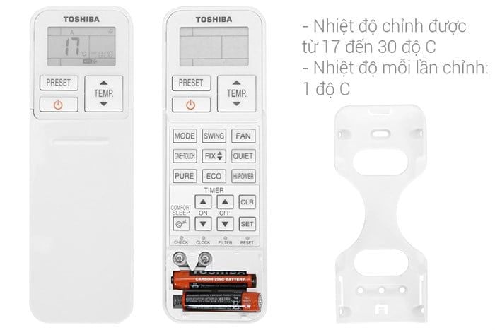 Máy lạnh Toshiba RAS-H13S5KCV2G-V Inverter 1 chiều 12.000 BTU 1.5 HP