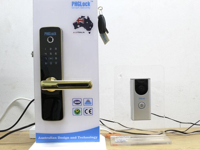 Khoá điện tử PHGLock chính hãng tích hợp nhiều tính năng và phụ kiện
