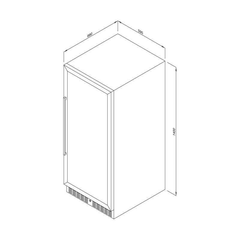 Tủ Bảo Quản Rượu Độc Lập MWC-120DC