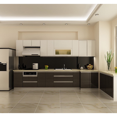 Tủ bếp chữ L TBL-KVH05