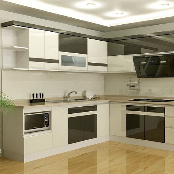 Tủ bếp chữ L TBL-KVH06