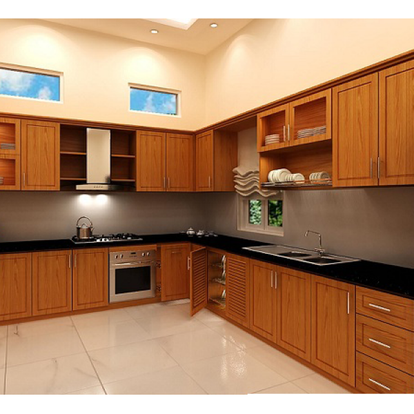 Tủ bếp chữ L TBL-KVH08