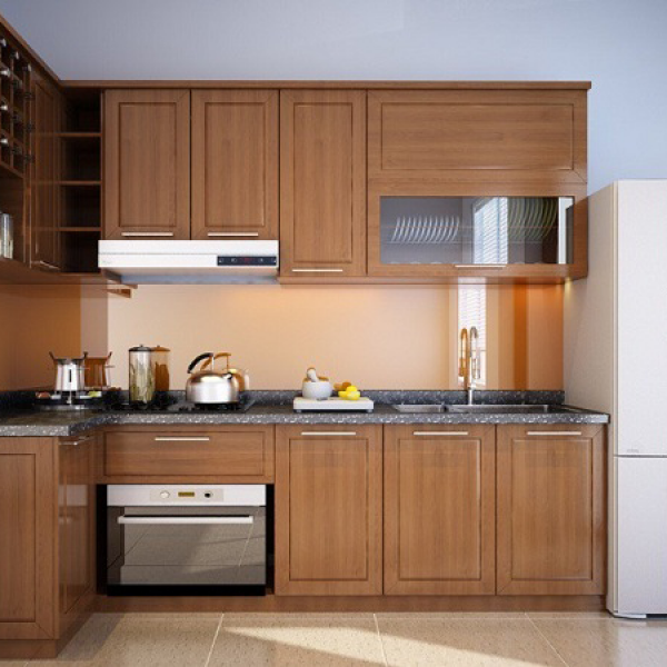 Tủ bếp chữ L TBL-KVH11