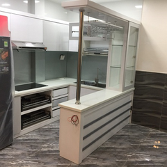 Tủ bếp chữ U TBU-KVH02