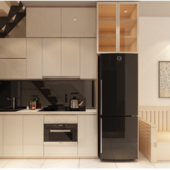 Tủ bếp MDF chống ẩm phủ Acrylic - KVH15