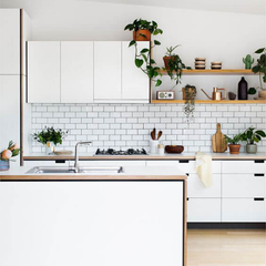 Tủ bếp Melamine - KVH09