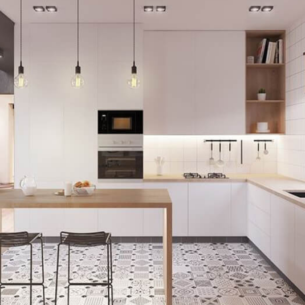 Tủ bếp Melamine - KVH13
