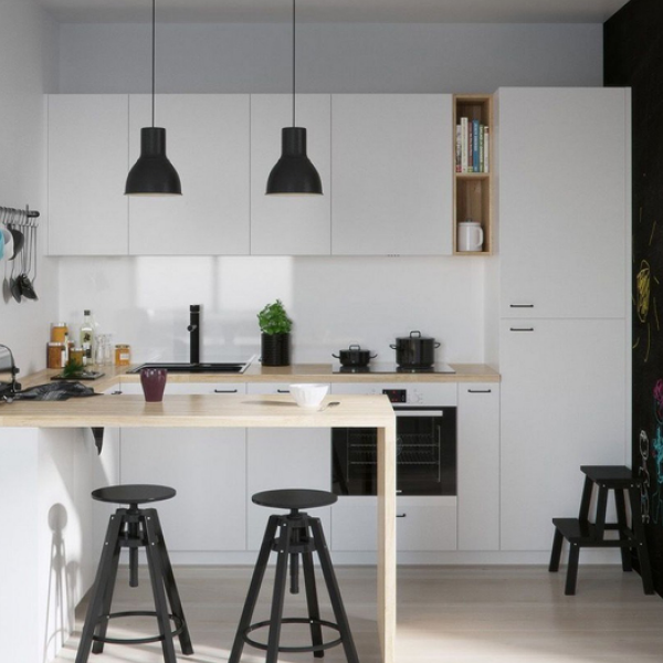 Tủ bếp Melamine - KVH15