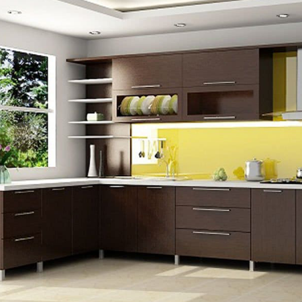 Tủ bếp Melamine - KVH18