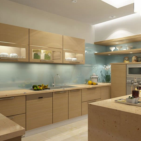 Tủ bếp Melamine - KVH23